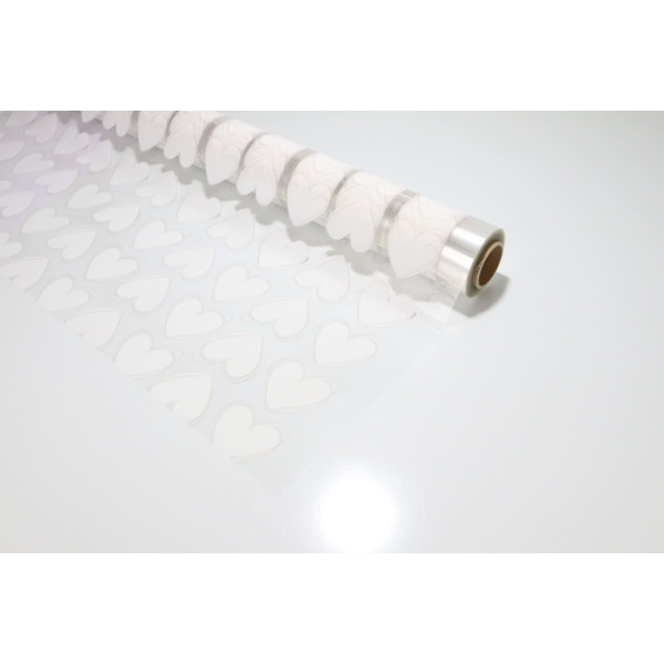 Bobina Papel de Regalo Transparente Les Amours Blanco