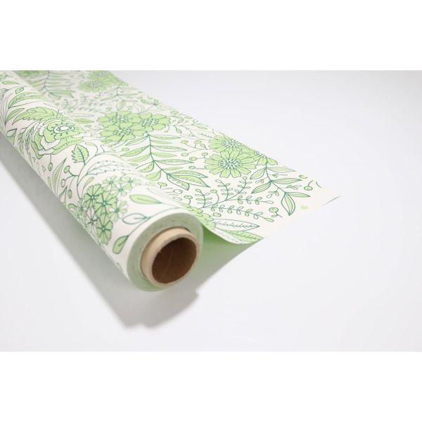 Bobina Papel de Regalo Opaco Romantic Verde Perfumado Petunia
