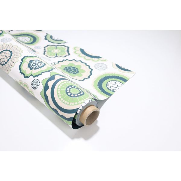 Bobina Papel de Regalo Opaco Abstract Ottanio Verde Perfumado