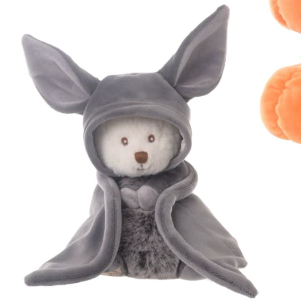 Peluche Osito Oso ZIGGY BAT Disfraz de Murciélago Especial Halloween