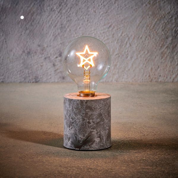 Lámpara de Mesa estrella color Amarillo.