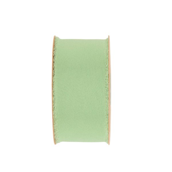 Cinta algodon color verde 50mmx10 mts