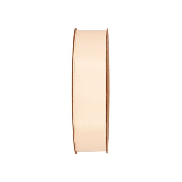 Cinta reciclada satin mate color crema.25mmx20 mts