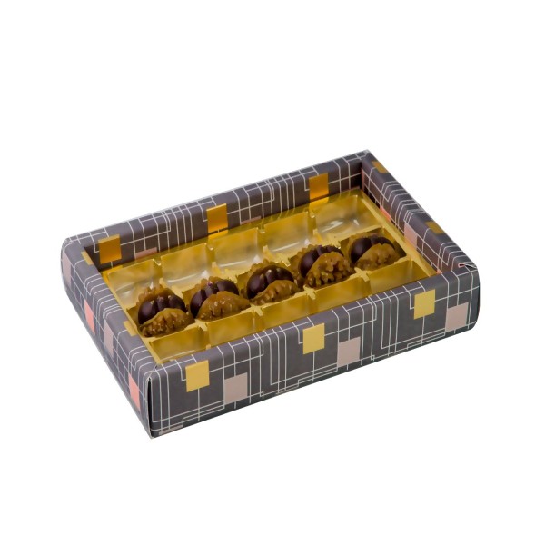 copy of Cajas Tapa Acetato Geometric. Caja de Bombones Colección